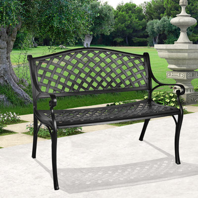 Awatif Aluminum Outdoor Bench