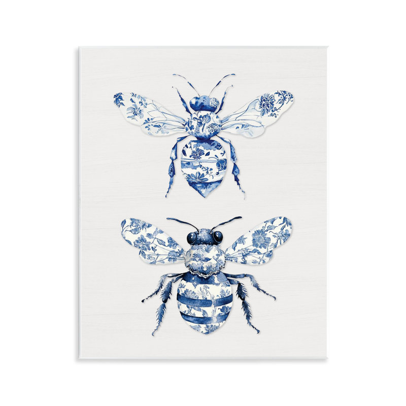 Plaque murale abeille Toile
