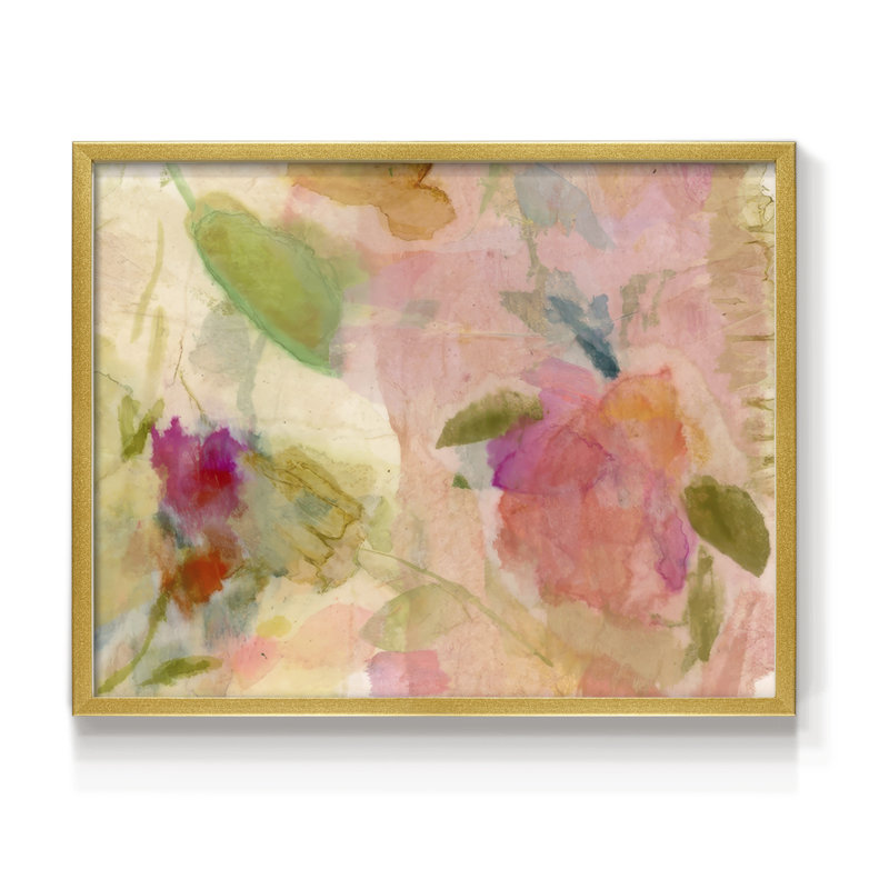 Softly Summer VIII -Framed Print - Restickable, 11'' H x 14'' W