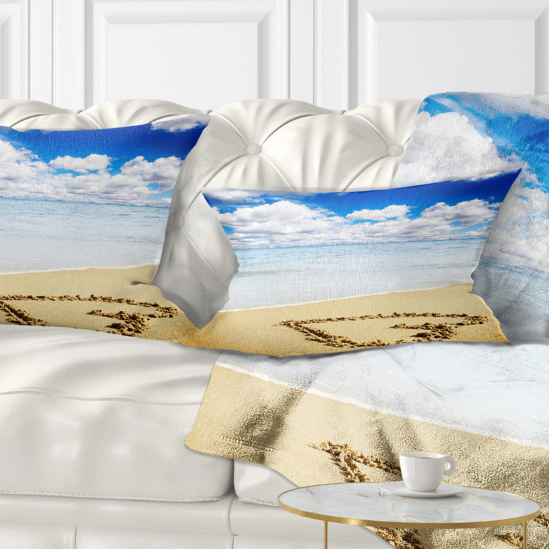 Coussin Seascape, Rectangulaire, 12 po x 20 po