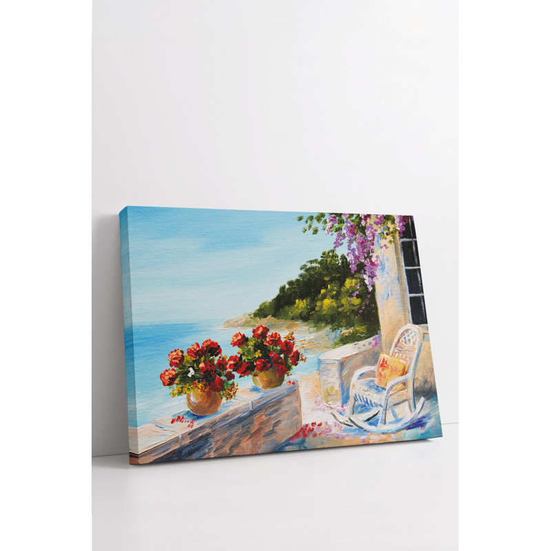 Peinture décorative sur toile, 15.7" H x 23.6" W