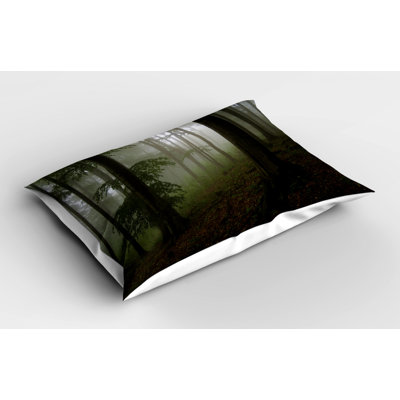 Forest Polyester Toile Sham Set