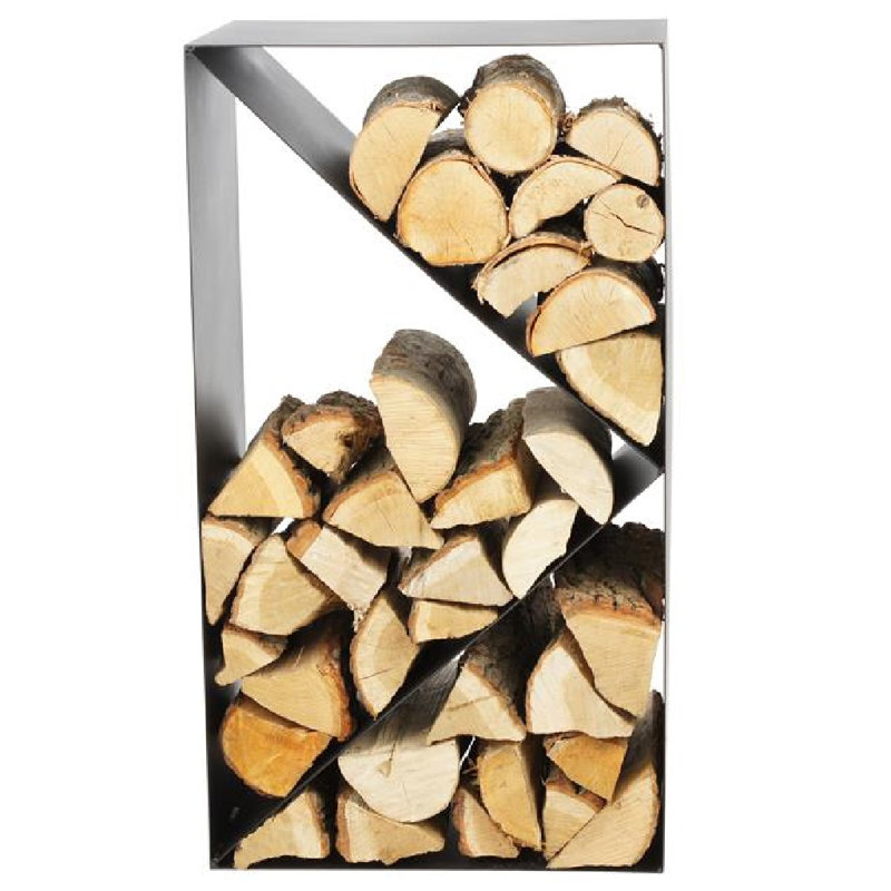 Graceann 30cm W Steel Log Rack