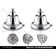 5" Round 5-Function Filtered Adjustable Spray Shower Head