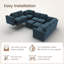 Canapé modulaire en U avec rangement Abramson-875984332