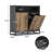 Calixto 39.37" Tilt Out Trash Can Cabinet with Double Hidden Trash Can Holder, Kitchen Free Standing Cabinet-452829348
