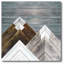 «Wood Inlay Mountains I», impression sur toile tendue-29002883