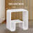 Casainc Riverside Freestanding Solid Surface Bathroom Shower Stool