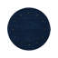 Handwoven Wool Gabbeh Uni Blue Rug-60831813