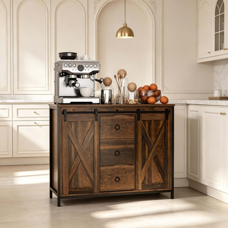 Console de salle à manger, armoire à café, armoire à buffet
