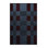 Machine Washable Checkered Gray Area Rug