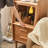 Glass Door Small Pantry Cabinet Storage Cabinet-102531229