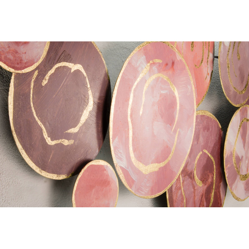 Handmade Glam Abstract Wall Decor on Metal