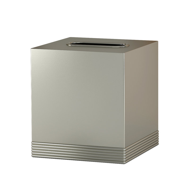 Boîte à mouchoirs en acier inoxydable