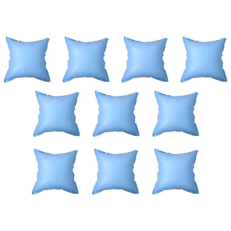 Blue Square Cushion