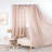 Gathered Linen-Textured Grommet Semi-Sheer Curtains-1476557351-1476557372