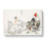 Cock & Hens by Numata Kashu - Wrapped Canvas Painting-55315503