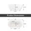 Aspen Casainc Freestanding Soaking Acrylic Bathtub