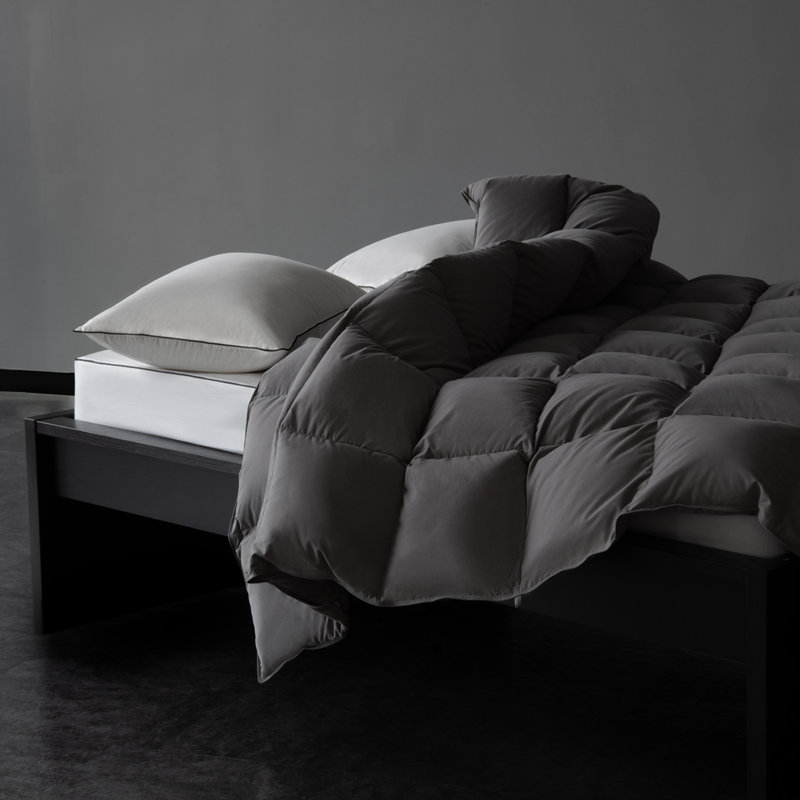 Édredon hypoallergénique, fibre de carbone brossée, fibre de duvet, Très grand lit