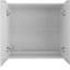 Armoire murale Ontario, double porte, finition blanche-1992083781