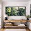 «Tropical Green Monstera Leaves», impression sur toile encadrée, impression sur toile-1701151289-1701151287