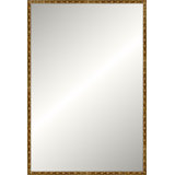 Antique Gold Wave Signature Mirror