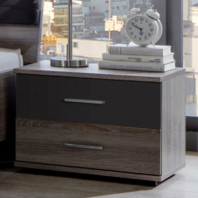 Kos 52cm W Wood Bedside Table