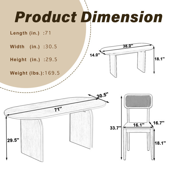 Dimensions du produit