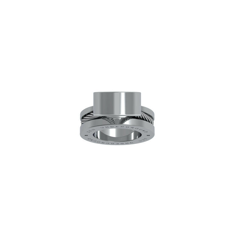 Fune Garage Ring Pull, Chrome