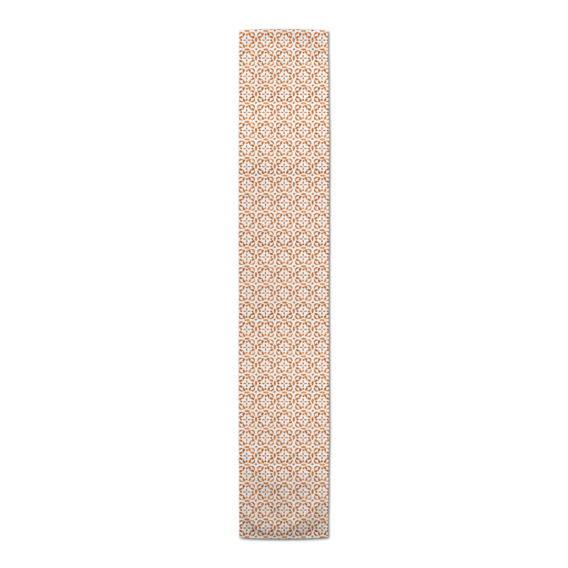 Caldara Dining Linens, 90" x 16", Orange