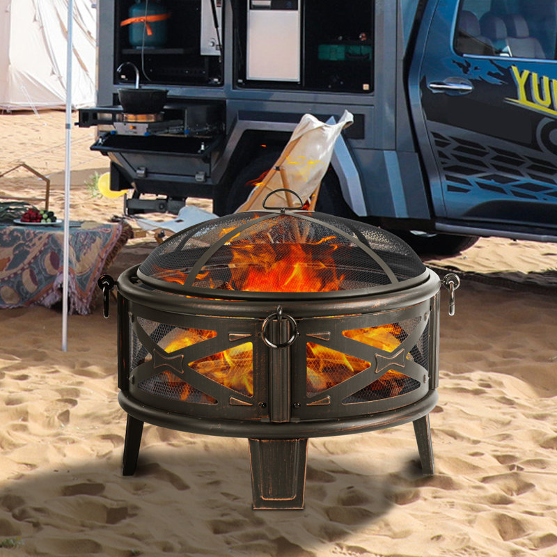 Branyah Round Iron Fire Pit
