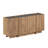 Stylish Console Table, Atlantic Pine & Anthracite, 70.9 x 31.5 x 17.7 inches | 100% Melamine Coated Particle Board, Thickness: 0.7 inches | Soft-Close Hinges, Multiple Shelves, Rustic Brown Finish, Perfect for Entryway & Living Room-563023170