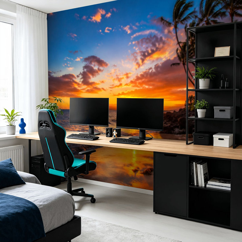 Adhésif mural amovible auto-adhésif et amovible, 99.6" L  x 144" W