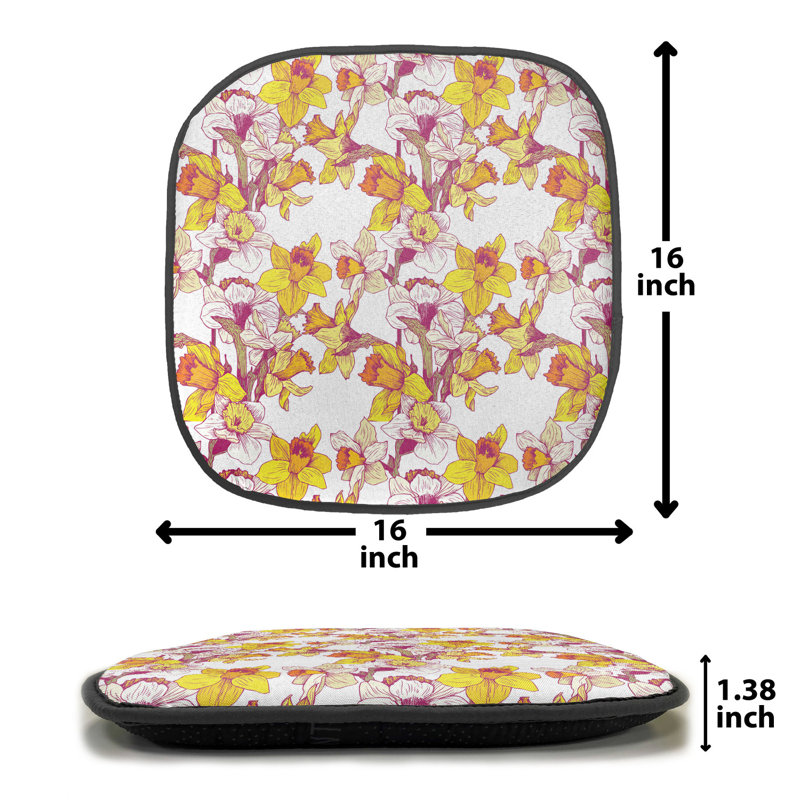 Coussin de siège papillon