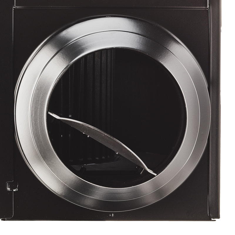 Satin Nickel 110 CFM Ceiling Mounted Bathroom Fan with LED Light