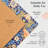 Pimpernel Morris & Co Strawberry Thief Placemats - Blue, Set of 4-12286716