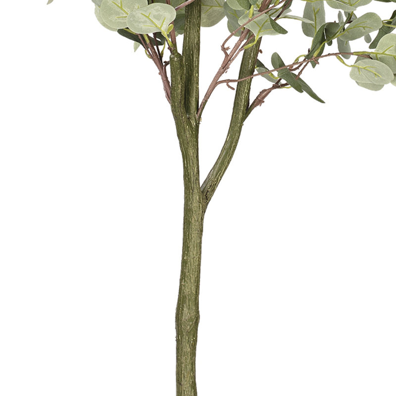 Eucalyptus artificiel en pot de chambre de bébé en plastique, H 48 po x l 24 po x P 24 po