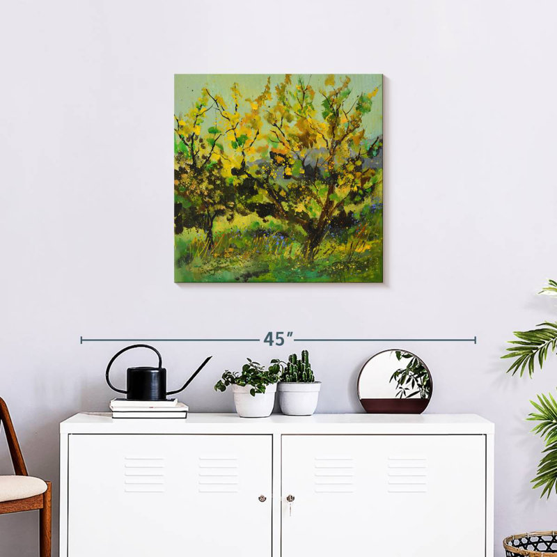Summer Trees, 24" H x 24" W