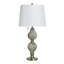 Lampe de table Rowan - abat-jour blanc-1161971624