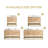 Milagro 72 " W Free Standing Wall Mounted 2 Double Vanity Bathroom Vanity With Quartz Top-1835697410