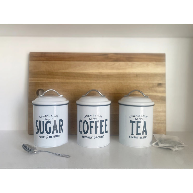 Metal Jar - Set of 3