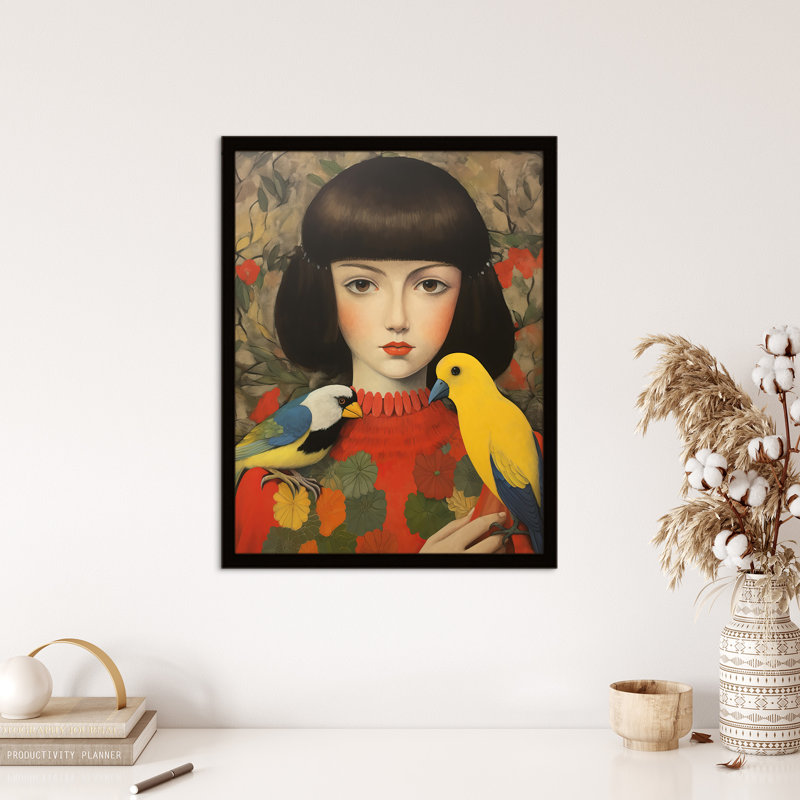 Birds Of A Feather - Single Picture Frame Print