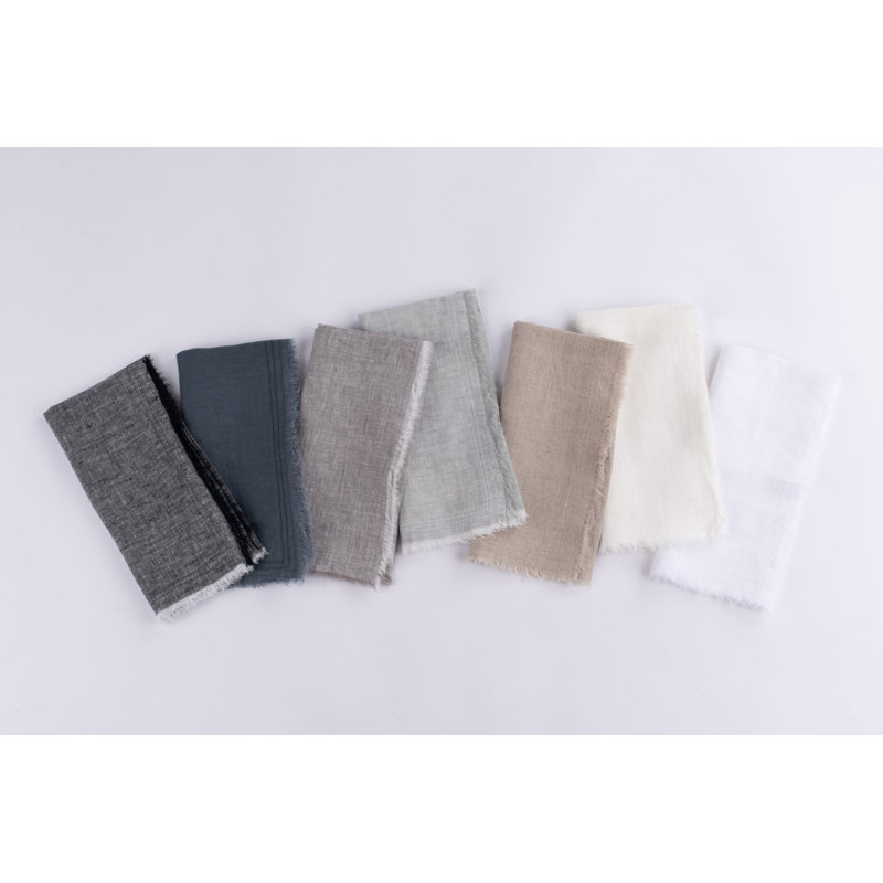 Handmade Dining Linen Set, Black