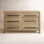 Laroche 62" Oak Double Dresser