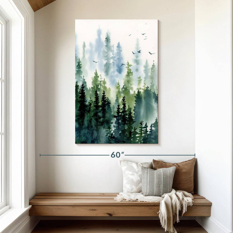 Harnek Treeline, 48" H x 32" W