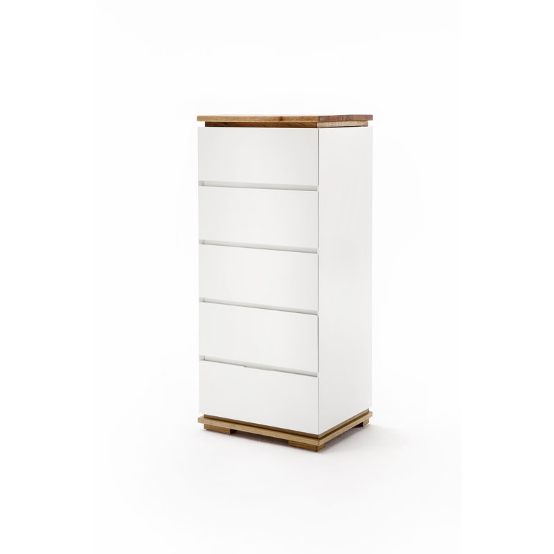 Dacian chest of drawers, White