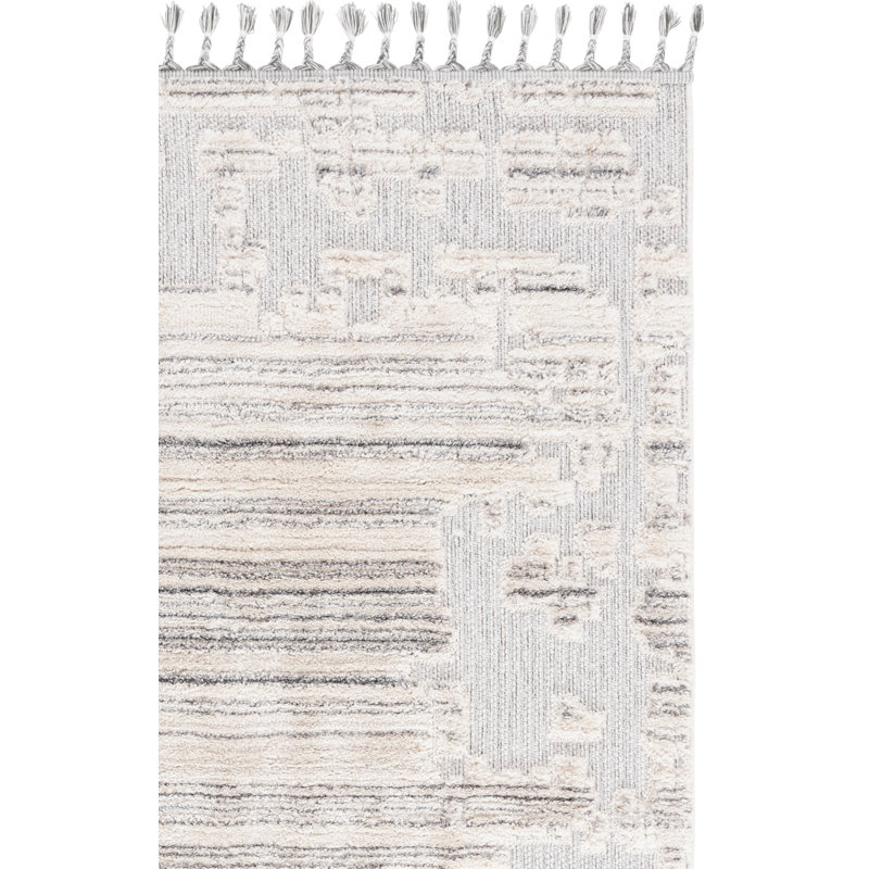 Taleesa Performance Abstract Rug, Rectangle 4' x 6'