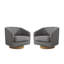 72Cm Wide Swivel Barrel Chair-257751797
