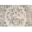 Tapis gris / ivoire noué à la main de conception unique 5 pi x 7 pi 10 po New Age