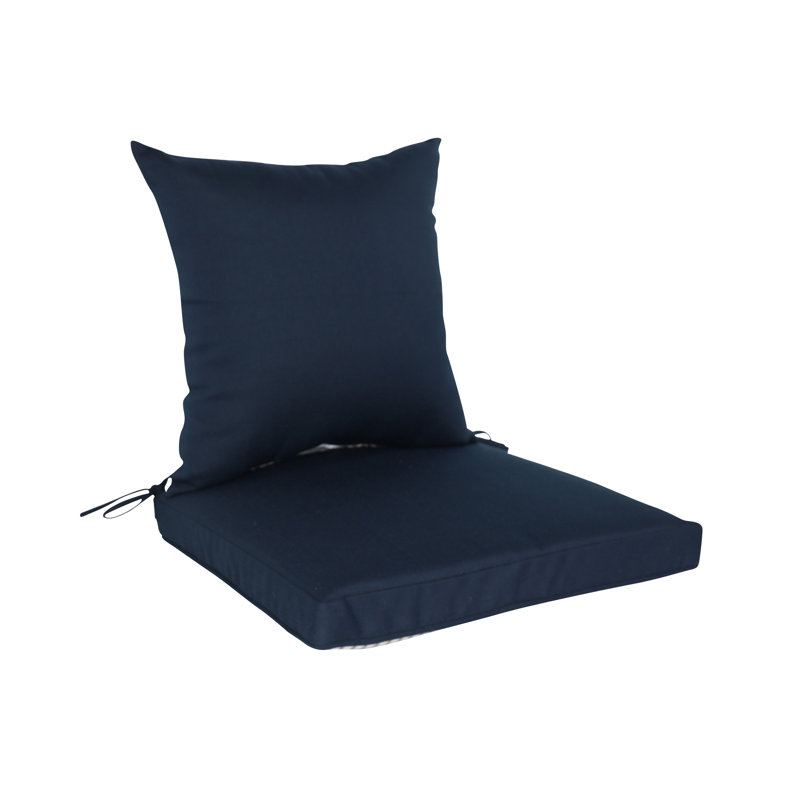 Ensemble de 4 coussins de salle à manger et oreillers de luxe pour l'extérieur pour l'extérieur / intérieur Anslie